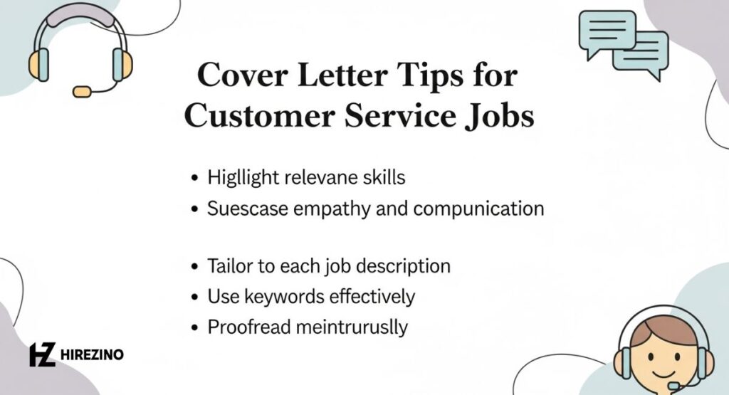 Cover Letter Tips for Customer Service Jobs