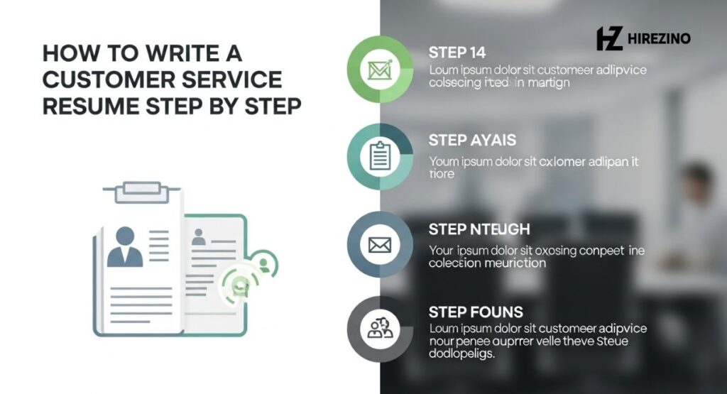 How to Write a Customer Service Resume Step by Step