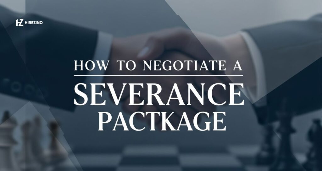 How to Negotiate a Severance Package