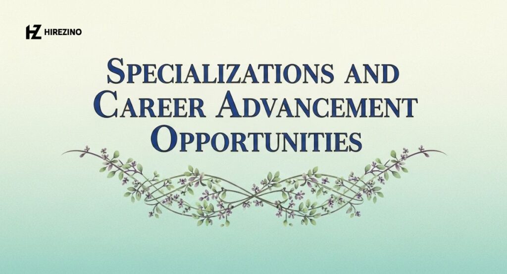 Specializations and Career Advancement Opportunities