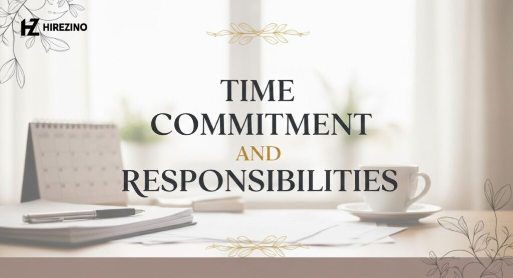 Time Commitment and Responsibilities