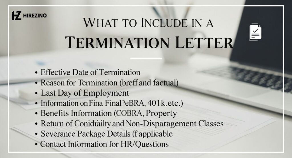 What to Include in a Termination Letter