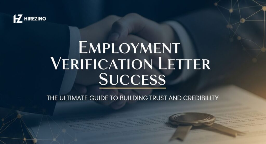 employment verification letter