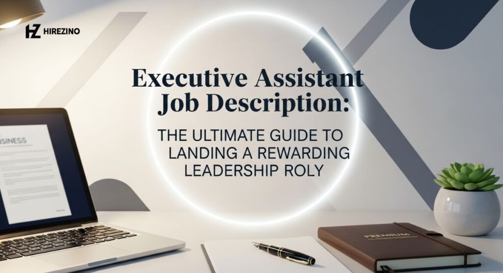 executive assistant job description