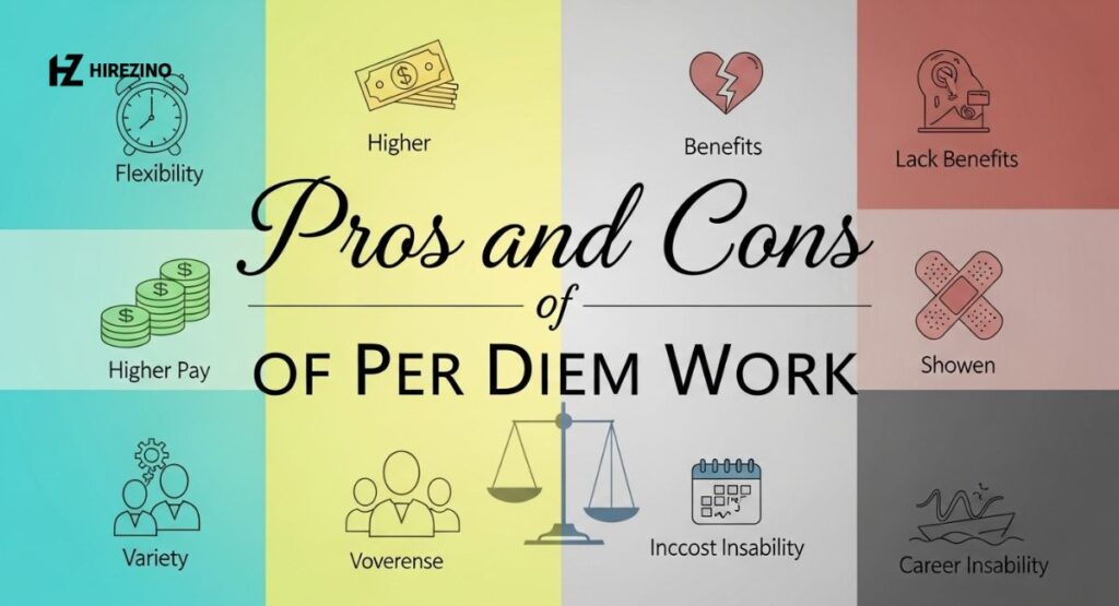 Pros and Cons of Per Diem Work