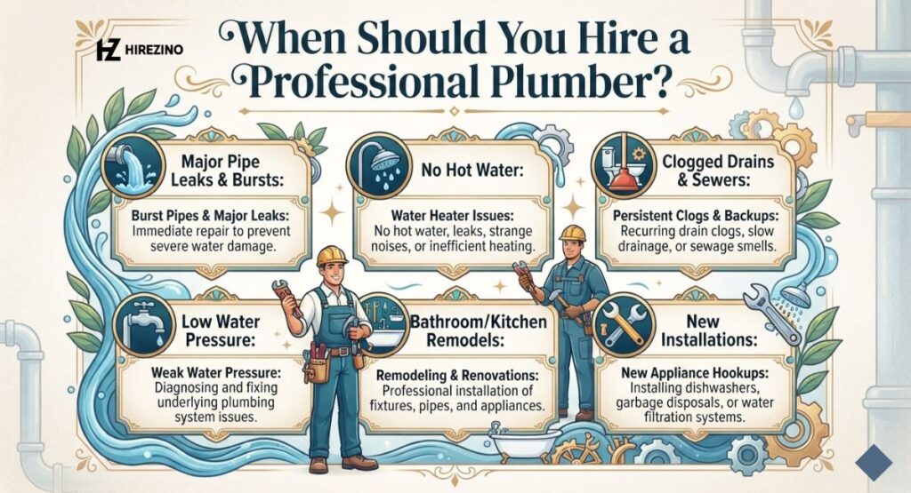 When Should You Hire a Professional Plumber?
