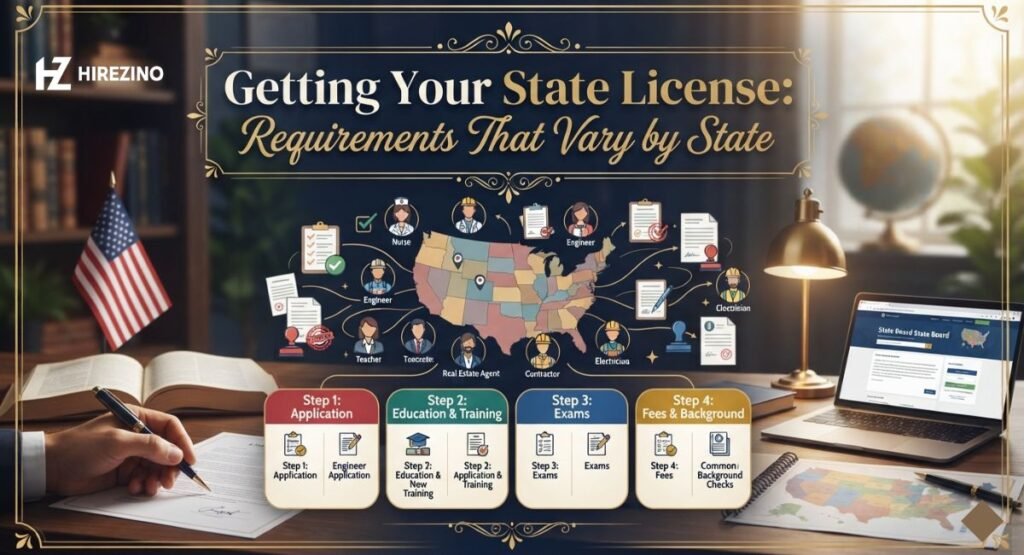 Getting Your State License: Requirements That Vary by State