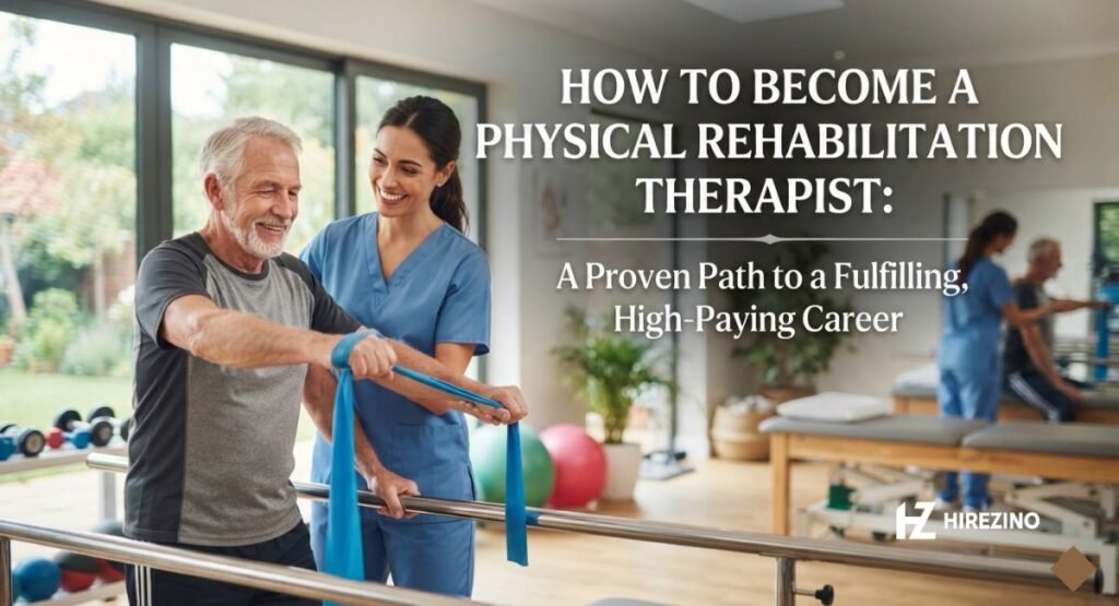 how to become a physical rehabilitation therapist
