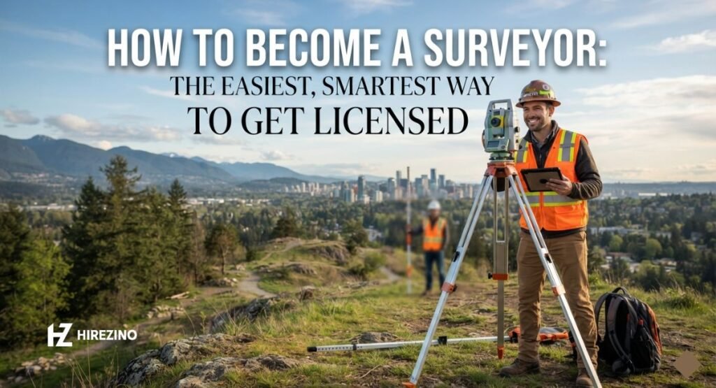 how to become a surveyor
