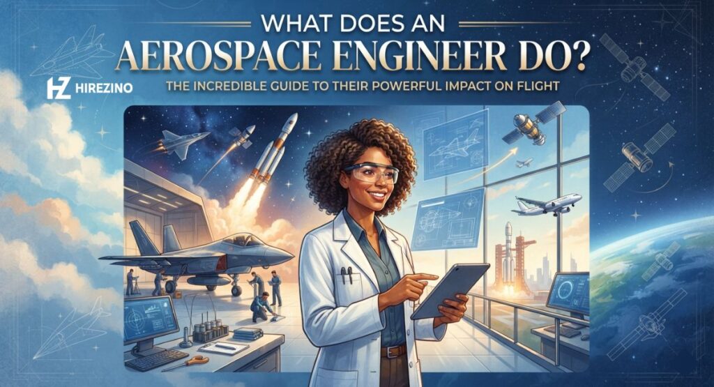 what does an aerospace engineer do