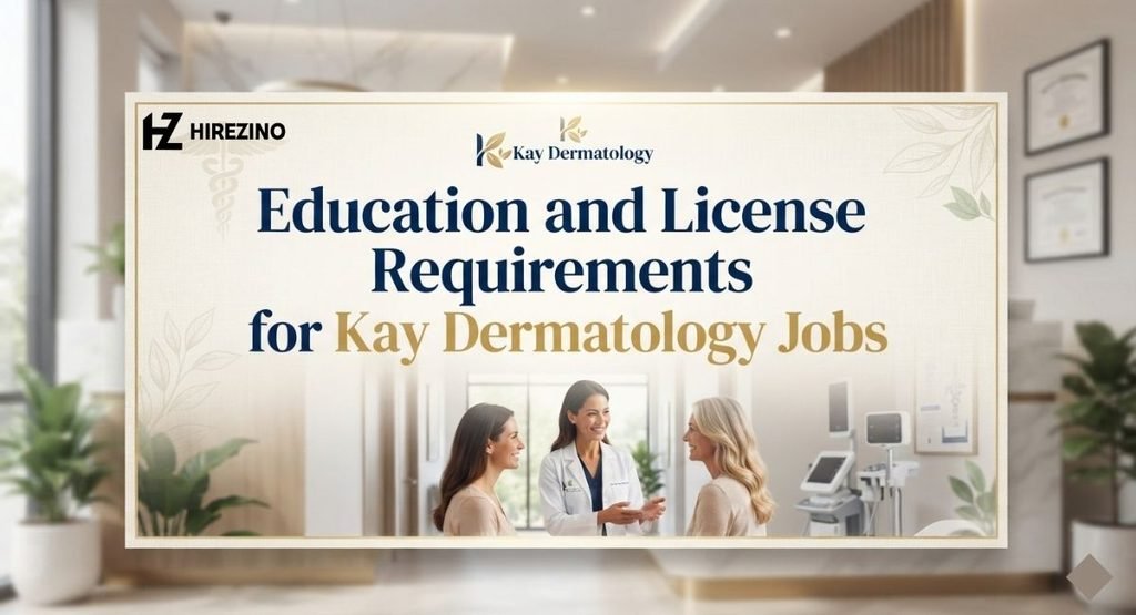 Education and License Requirements for Kay Dermatology Jobs