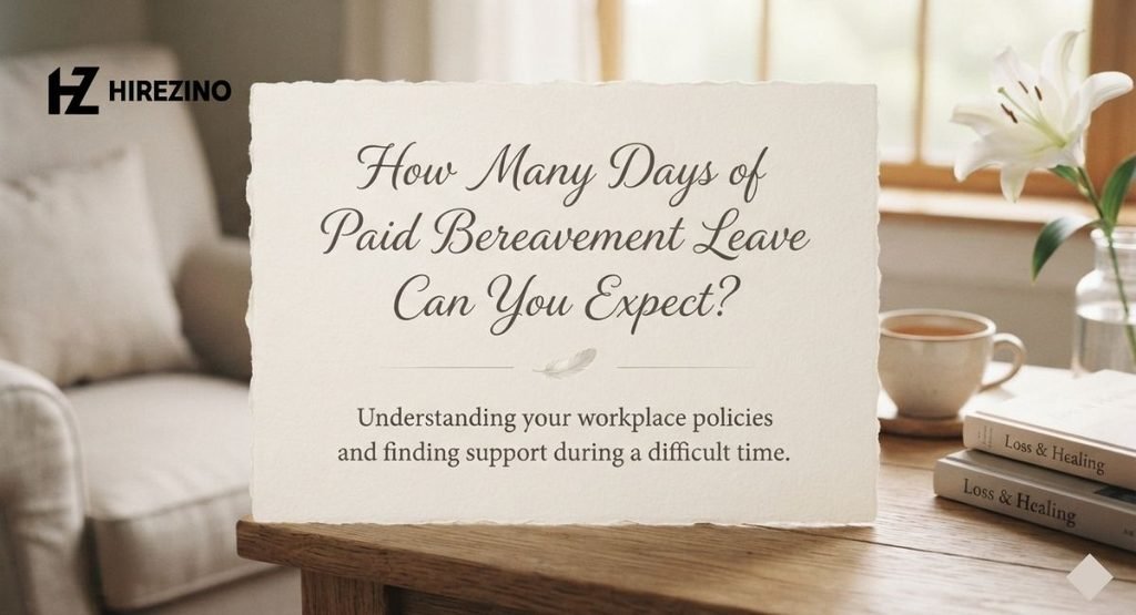 How Many Days of Paid Bereavement Leave Can You Expect?