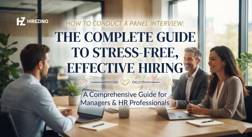 how to conduct a panel interview
