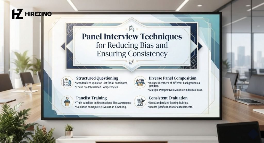 Panel Interview Techniques for Reducing Bias and Ensuring Consistency