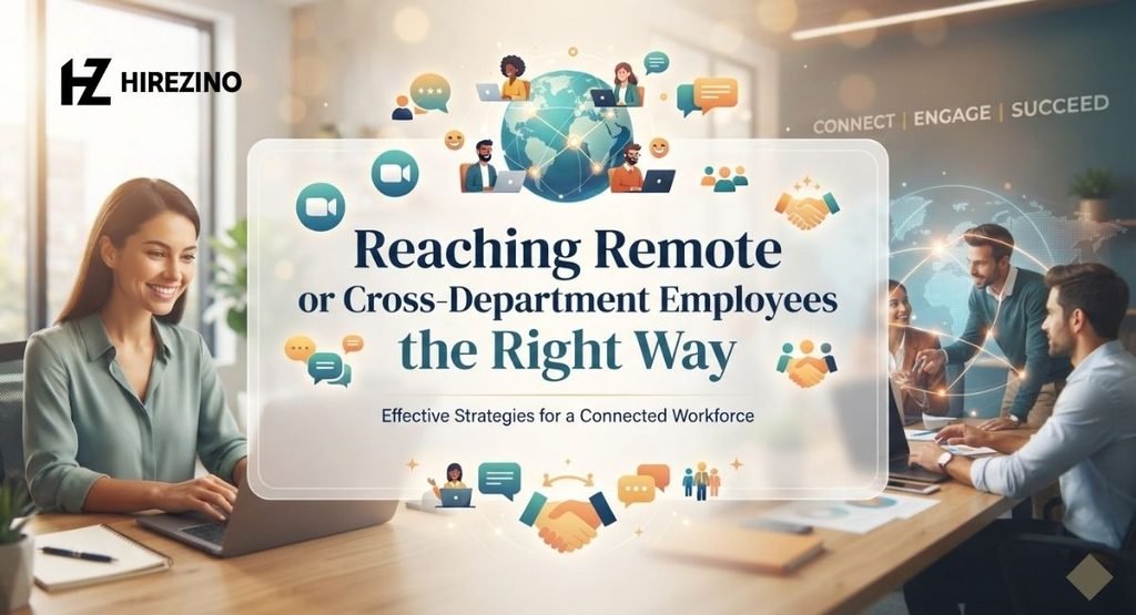 Reaching Remote or Cross-Department Employees the Right Way