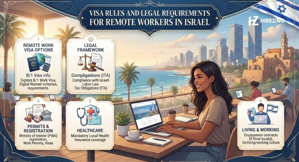 Visa Rules and Legal Requirements for Remote Workers in Israel

