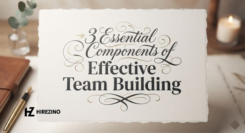 3 Essential Components of Effective Team Building