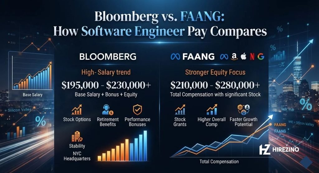 Bloomberg vs. FAANG: How Software Engineer Pay Compares