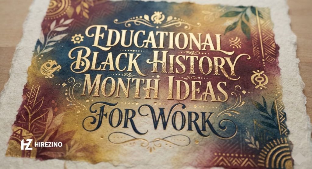 Educational Black History Month Ideas for Work
