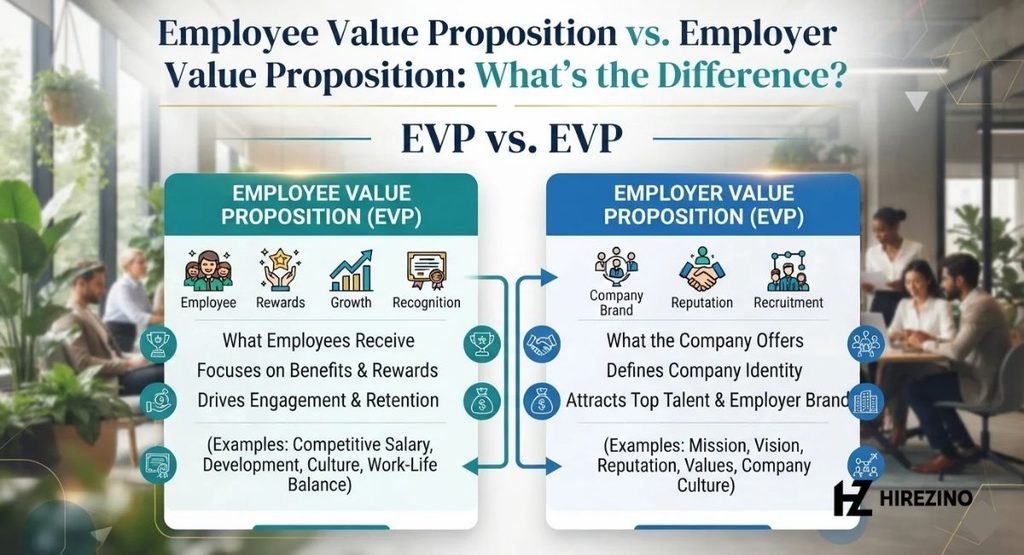 Employee Value Proposition vs. Employer Value Proposition: What's the Difference?