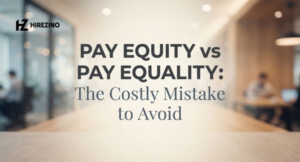 pay equity vs pay equality