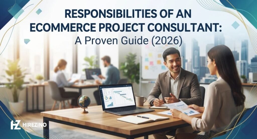 responsibilities of an ecommerce project consultant